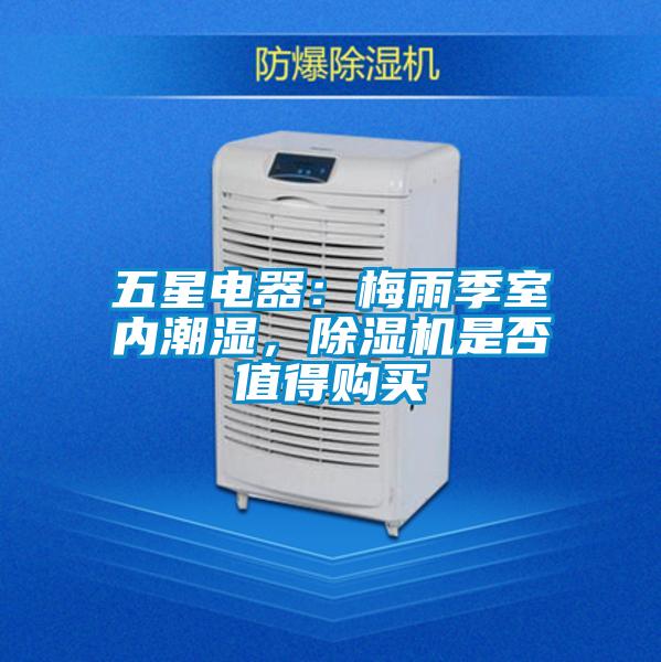 五星電器：梅雨季室內(nèi)潮濕，除濕機(jī)是否值得購買