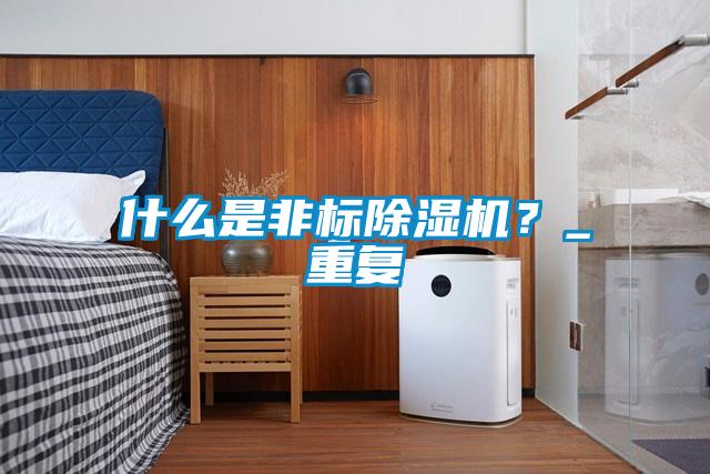 什么是非標(biāo)除濕機(jī)？_重復(fù)