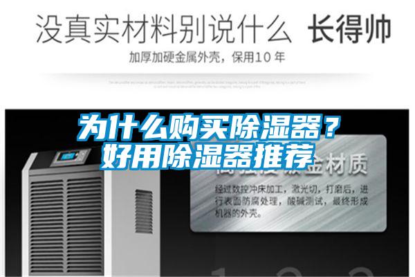 為什么購(gòu)買除濕器？好用除濕器推薦