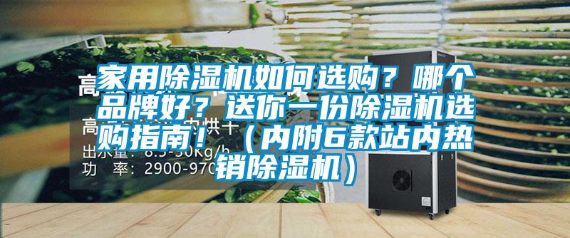 家用除濕機(jī)如何選購(gòu)？哪個(gè)品牌好？送你一份除濕機(jī)選購(gòu)指南！（內(nèi)附6款站內(nèi)熱銷除濕機(jī)）