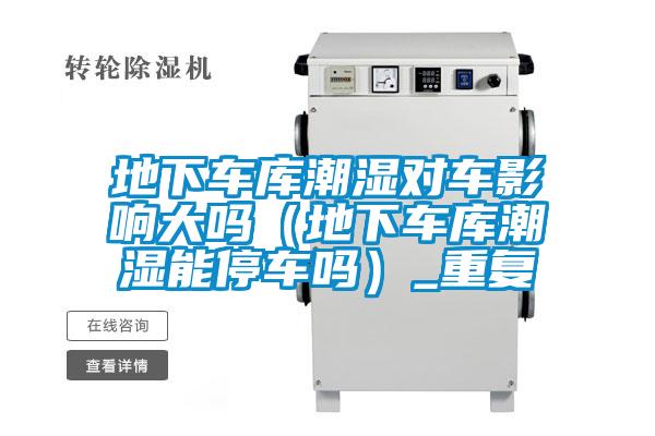 地下車庫(kù)潮濕對(duì)車影響大嗎（地下車庫(kù)潮濕能停車嗎）_重復(fù)