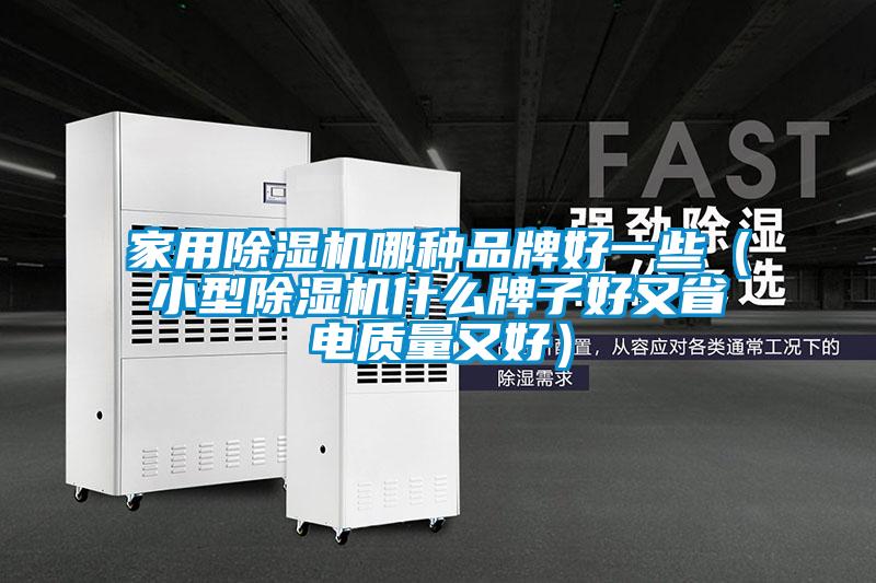 家用除濕機哪種品牌好一些(小型除濕機什么牌子好又省電質(zhì)量又好)