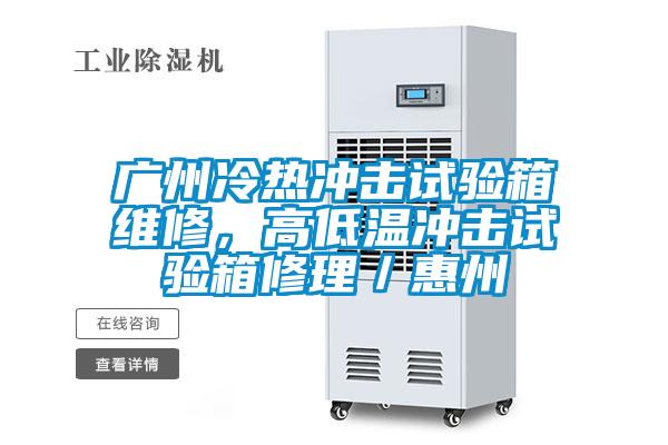 廣州冷熱沖擊試驗箱維修，高低溫沖擊試驗箱修理／惠州